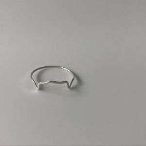 *SOLD* .999 Pure Silver Fangs Ring